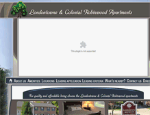 Tablet Screenshot of apartmentsinhagerstown.com